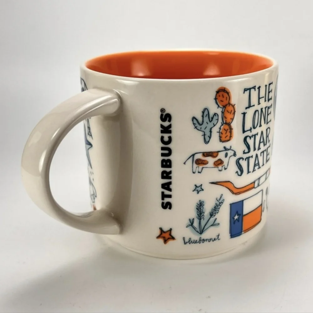 STARBUCKS Texas Ceramic Mug Been There Series 14oz 2019 - Picture 2 of 10